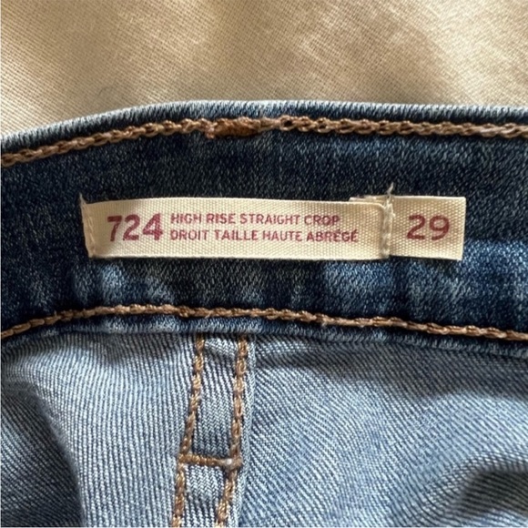Levi’s 724 cropped straight jeans - Picture 4 of 4
